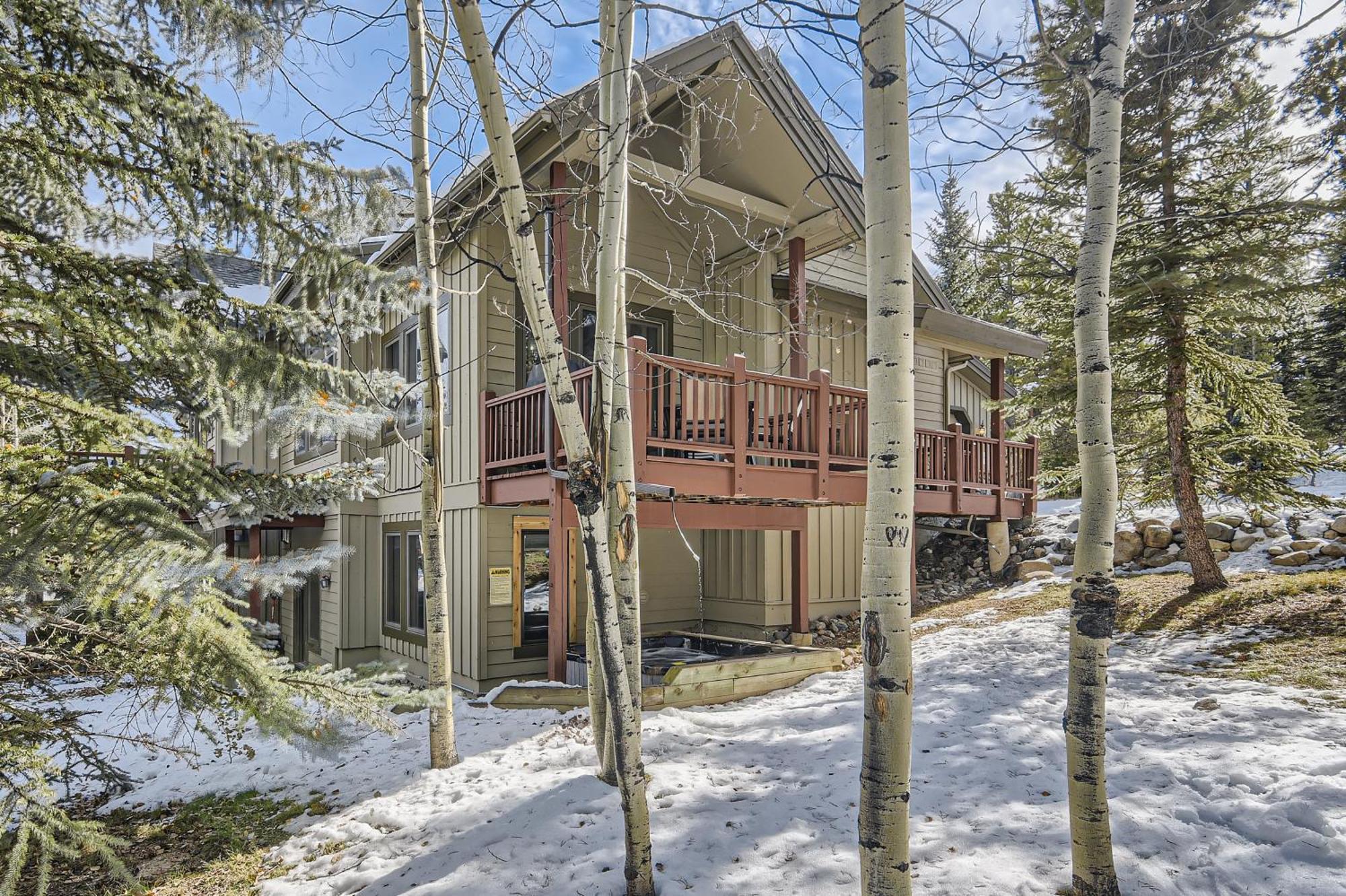 White Wolf #890 - Great Home With Private Outdoor Hot Tub - Shuttle To Slopes Breckenridge Exterior photo